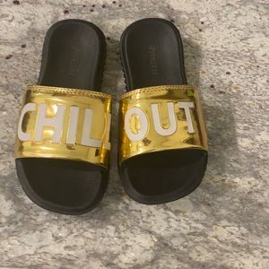 Gold slides